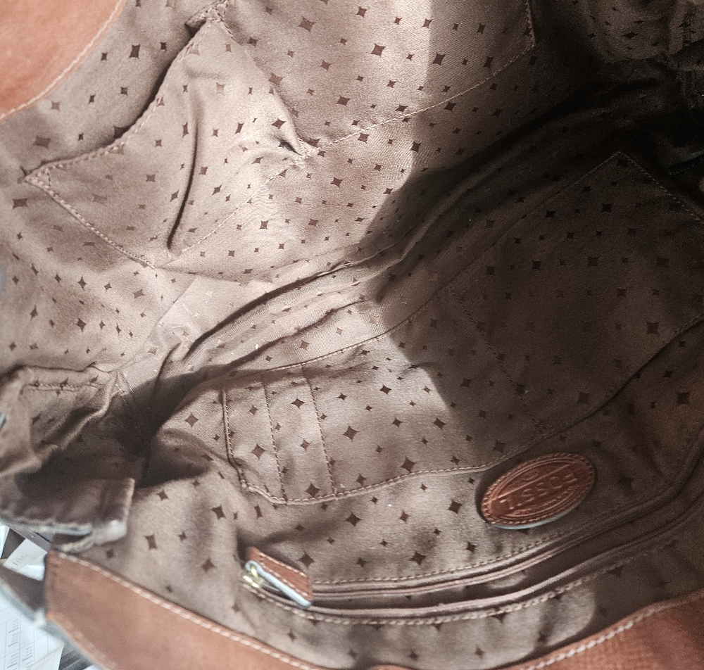 VINTAGE FOSSIL TOTE - Picture 4 of 6
